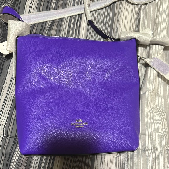 Coach Bags Authentic Purple Coach Purse Poshmark